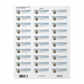 Wirehaired Pointing Griffon Return Address Label (Vorne)