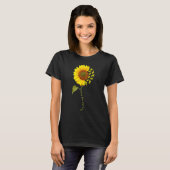 Wirehaired Pointing Griffon Sunflower T-Shirt (Vorne ganz)
