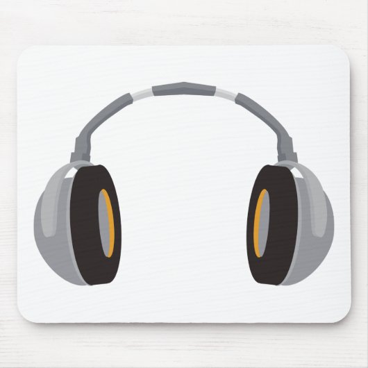 Wireless-Kopfhörer Mousepad (Vorne)