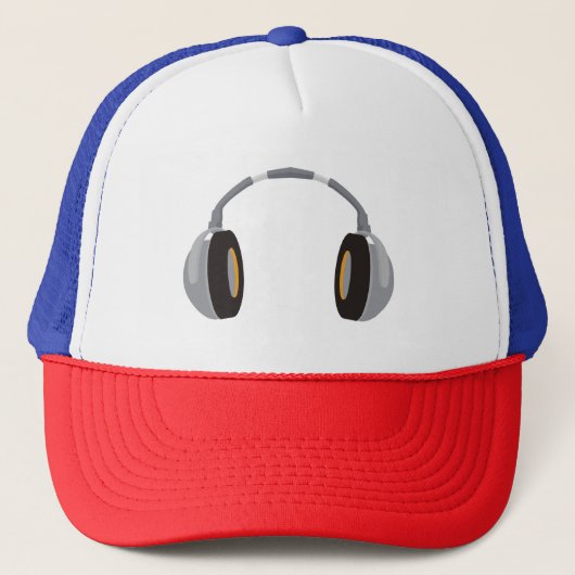 Wireless-Kopfhörer Truckerkappe (Vorderseite)