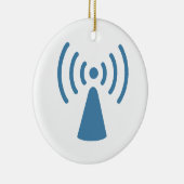 Wireless-Ornament Keramikornament (Rechts)