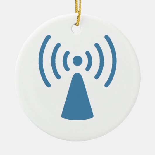Wireless-Ornament Keramikornament (Vorne)