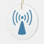 Wireless-Ornament Keramikornament (Links)