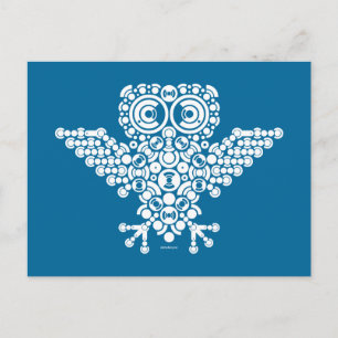 Wireless Owl Postkarte