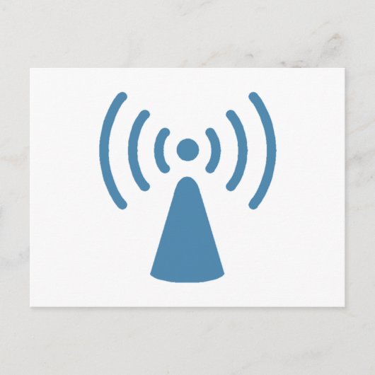 Wireless Postkarte (Vorderseite)