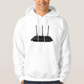 Wireless Router Mens Hoodie (Vorderseite)