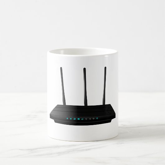 Wireless-Router-Tasse Kaffeetasse