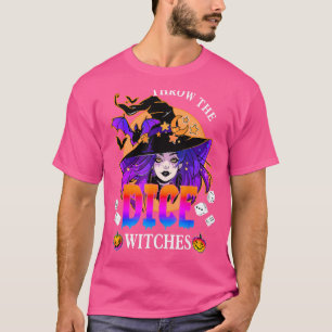 Wirf die Würfel Bunco Happy Halloween Party T-Shirt