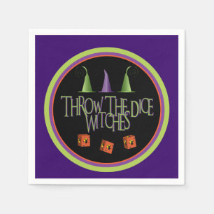 Wirf die Würfel Bunco Napkins Serviette
