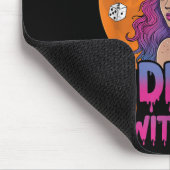 Wirf die Würfel Bunco Party Funny Halloween Mousepad (Ecke)