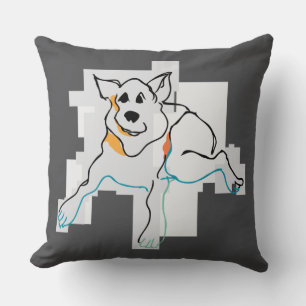 Wirf einen deutschen Schäferhund... Kissen