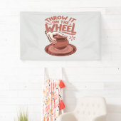 Wirf es auf das Kunstgewerbe auf dem Rad. Banner (Insitu)