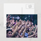 Wirf mir etwas Mister! Postkarte (Vorne/Hinten)