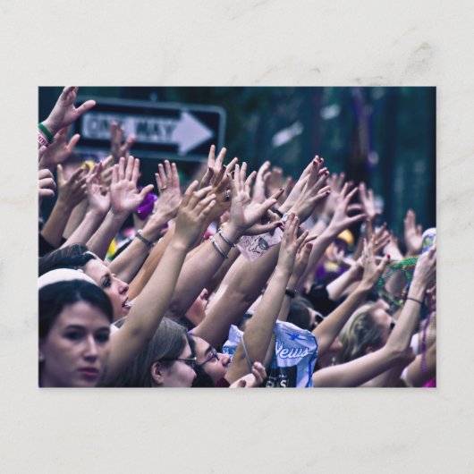 Wirf mir etwas Mister! Postkarte (Vorderseite)