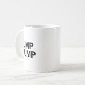 Wirf Trump raus _2 Kaffeetasse (Vorderseite Links)