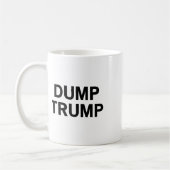 Wirf Trump raus _2 Kaffeetasse (Links)