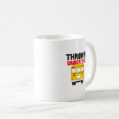 Wirf unter den Bus Gelben Schulbus lustiges Zitat Kaffeetasse (VorderseiteRechts)