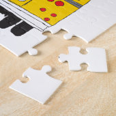 Wirf unter den Bus Gelben Schulbus lustiges Zitat Puzzle (Seite)