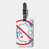 wirft Chicago-Ziegen-Shirt Gepäckanhänger (Vorderseite vertikal)