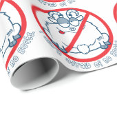 wirft Chicago-Ziegen-Shirt Geschenkpapier (Rolleneckpunkt)