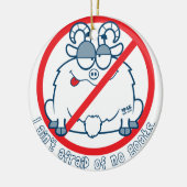 wirft Chicago-Ziegen-Shirt Keramik Ornament (Links)