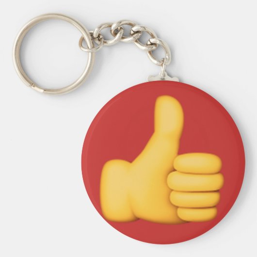 Wirft Emoji auf Schlüsselanhänger (Vorne)