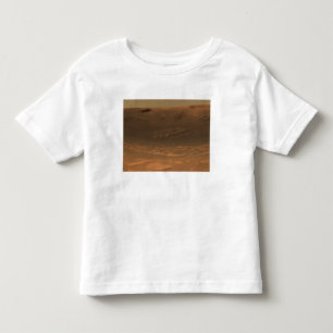 Wirken Sie Krater Ausdauer auf der Oberfläche von Kleinkind T-shirt