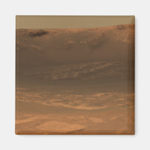 Wirken Sie Krater Ausdauer auf der Oberfläche von Magnet