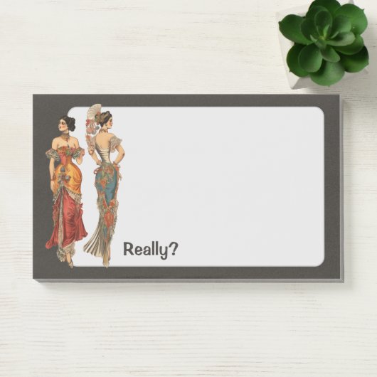 Wirklich? 2 post-it klebezettel (Büro)