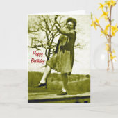 Wirklich alles- Gute zum Geburtstagkarte Karte (Gelbe Blume)