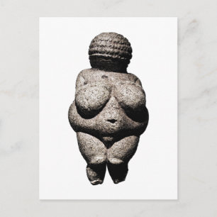 Wirklich alte Frauen: Venus von Willendorf Postkarte