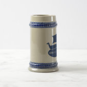 Wirklich alte Marine Stein Bierglas (Mittel)