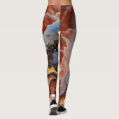 Wirklich alte Wood-Leggings Leggings (Rückseite)
