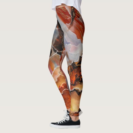 Wirklich alte Wood-Leggings Leggings (Links)