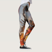 Wirklich alte Wood-Leggings Leggings (Rechts)