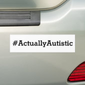 Wirklich autistisch autoaufkleber (Auf Auto)