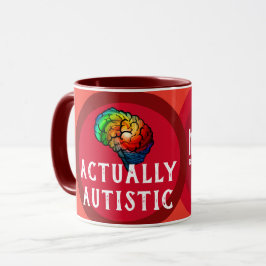 Wirklich autistische Neurodivergent Tasse