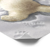 Wirklich Big Snow Angel Poster (Ecke)