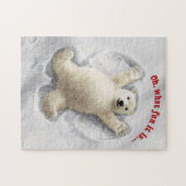 Wirklich Big Snow Angel Puzzle (Horizontal)