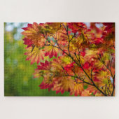 Wirklich buntes Herbstlaub-Puzzlespiel Puzzle (Horizontal)