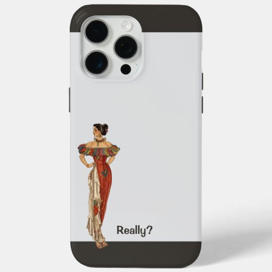 Wirklich? Case-Mate iPhone Hülle (Rückseite)