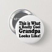 Wirklich Cool Opa Button (Vorne & Hinten)