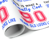 Wirklich coole 90 geschenkpapier (Rolleneckpunkt)