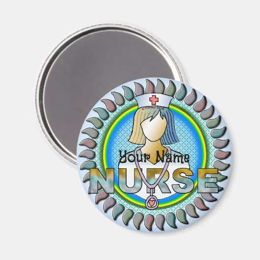 Wirklich Coole Krankenschwester Magnet (Vorderseite/Rückseite)
