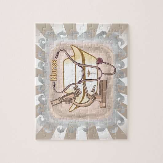 Wirklich coole Krankenschwester Puzzle (Vertikal)