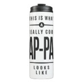 Wirklich Coole Pap-Pap Thermosbecher (Vorderseite)