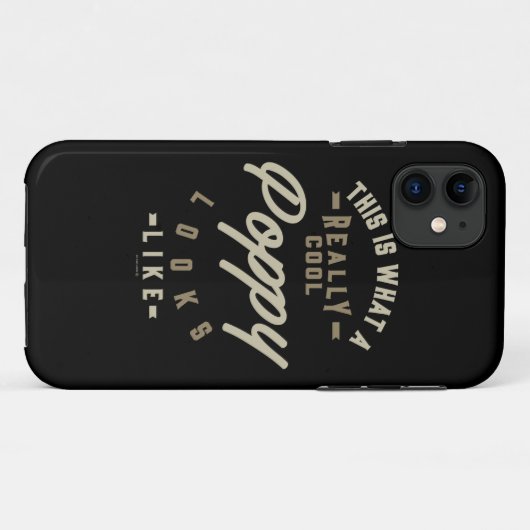 Wirklich Cooler Mohn Case-Mate iPhone Hülle (Rückseite (Horizontal))