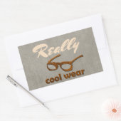 Wirklich Cooler Verschleißbetonschau Rechteckiger Aufkleber (Umschlag)