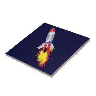 Wirklich cooles Rocket Fliese