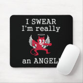 Wirklich ein Angel-Mousepad Mousepad (Mit Mouse)